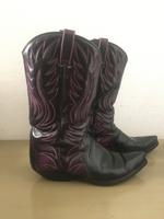 Buffalo Cowboystiefel Vintage 90er Bikerboots grunge 80er Leder T Berlin - Wilmersdorf Vorschau