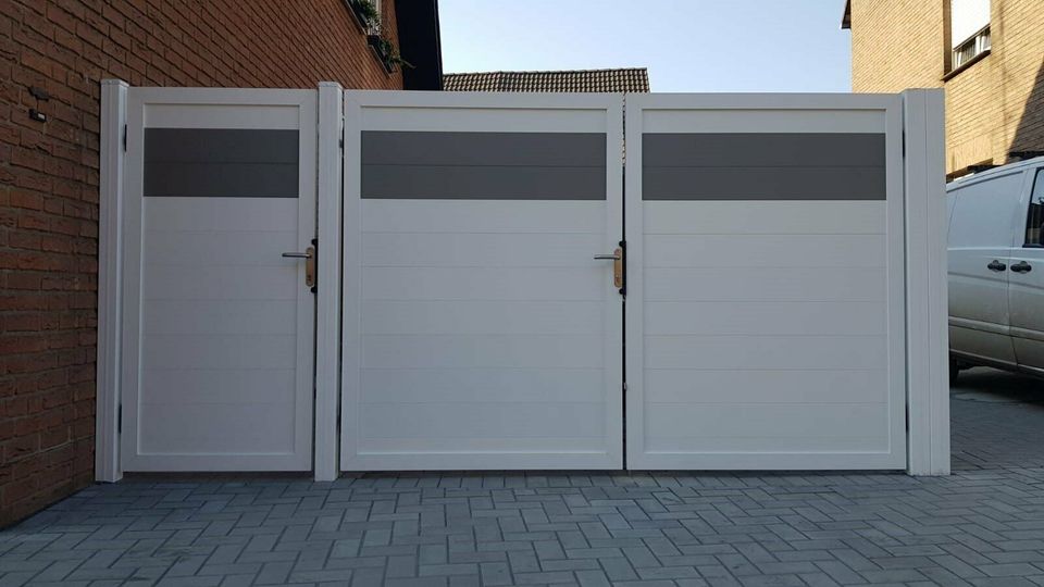 Gartenzaun für die Ewigkeit Aluminium Sichtschutz Zaun Aluzaun in Grevenbroich