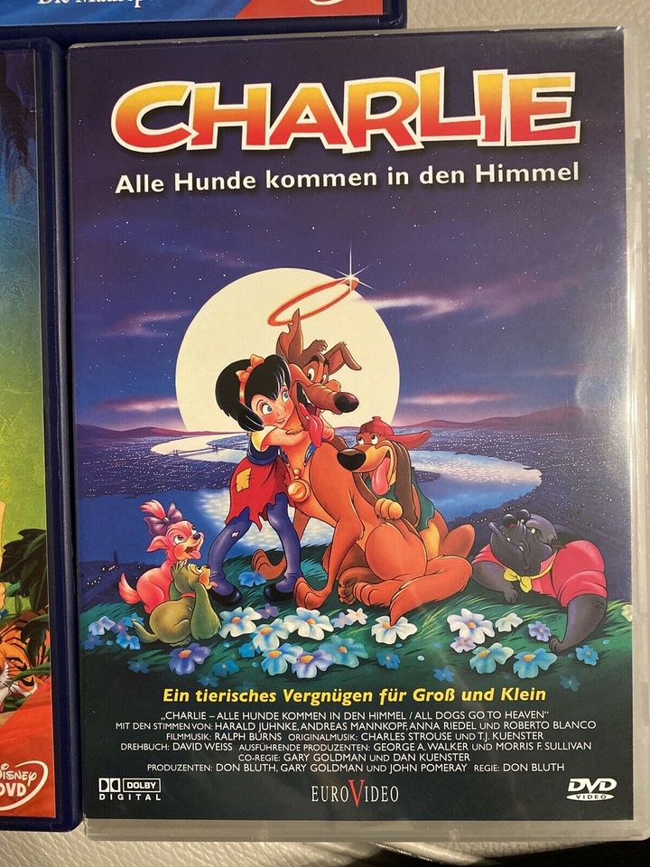 w Neu! Kinder DVDs Disney Dschungel Buch Bernard & Bianca Charlie in Brandis