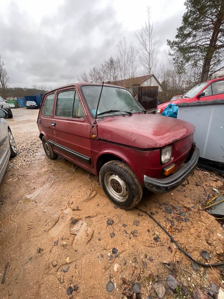 Fiat 126 Red Edition!! Rost, Rost, Rost. in Regensburg