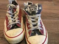 Schuhe Converse all Star Gr 39,5 USA Flagge Brandenburg - Heidesee Vorschau
