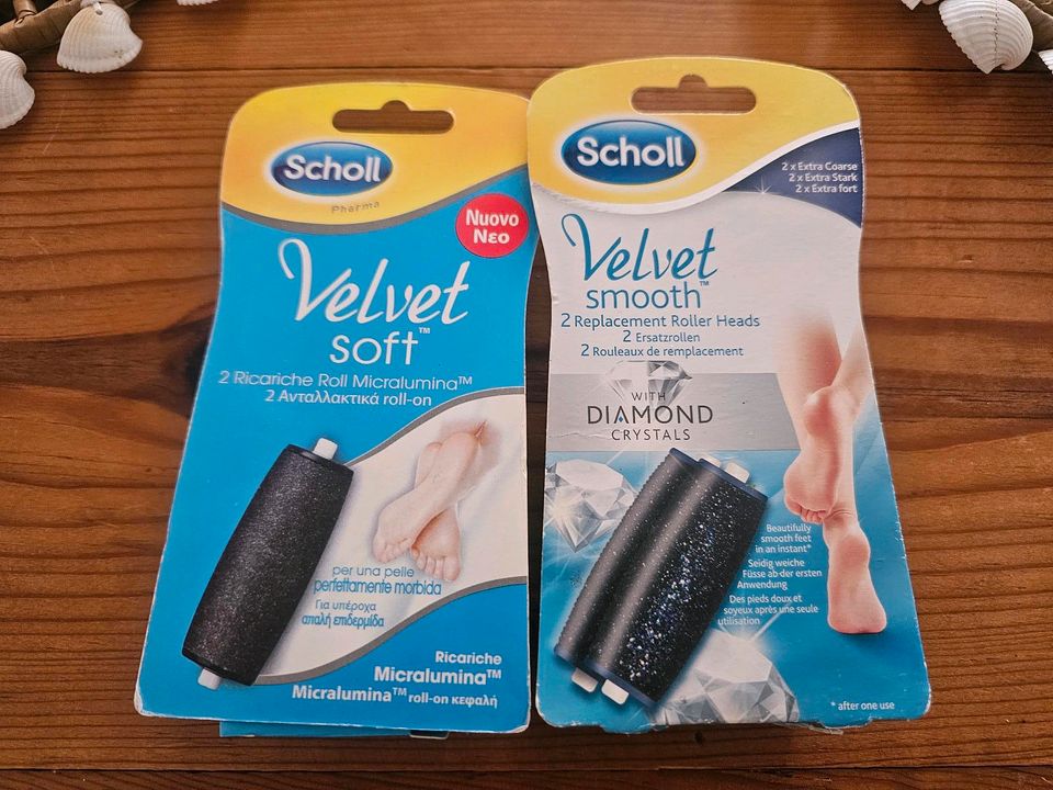 2 Packungen Scholl Velvet Soft Nachfüllrollen Nachfüll Rollen in Frankfurt am Main