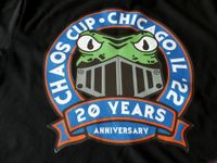 Blood Bowl Chaos Cup Chicago 2022 - T-Shirt (schwarz) - L Nordrhein-Westfalen - Coesfeld Vorschau