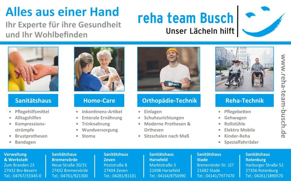 Kauffrau (m/w/d) im Einzelhandel/Gesundheitswesen o. Quereinsteig in Harsefeld