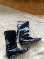 Stiefel Lack schwarz Vintage Prada Hessen - Solms Vorschau