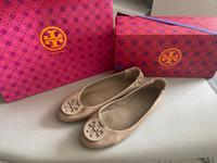 Tory Burch Ballerina Gr. 37/38 grau beige zum Verkauf Hessen - Runkel Vorschau