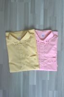 Bluse Hemd Oberteil 2er Set Kurzarm rosa hellgelb Gr. 50 Vintage Friedrichshain-Kreuzberg - Friedrichshain Vorschau