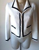 Original Lillith Boutique Moschino Blazer Jacke Weiß schwarz 36 Berlin - Lichterfelde Vorschau
