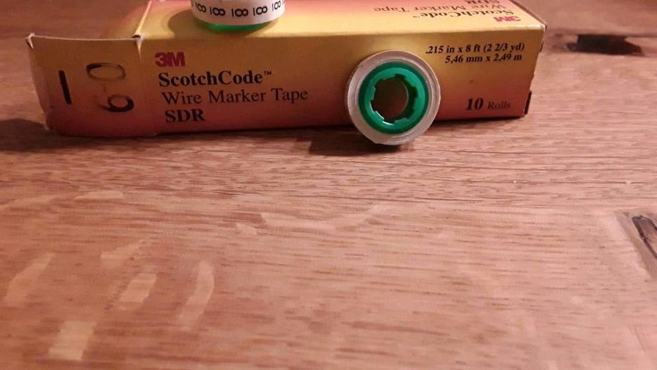 3M ScotchCode SDR-0/9 Kabelmarkierer Nachfüllrollen in Bad Abbach