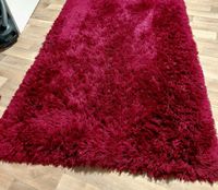 Roter Teppich Langflor 120 x 180 cm fast unbenutzt Hessen - Schlitz Vorschau