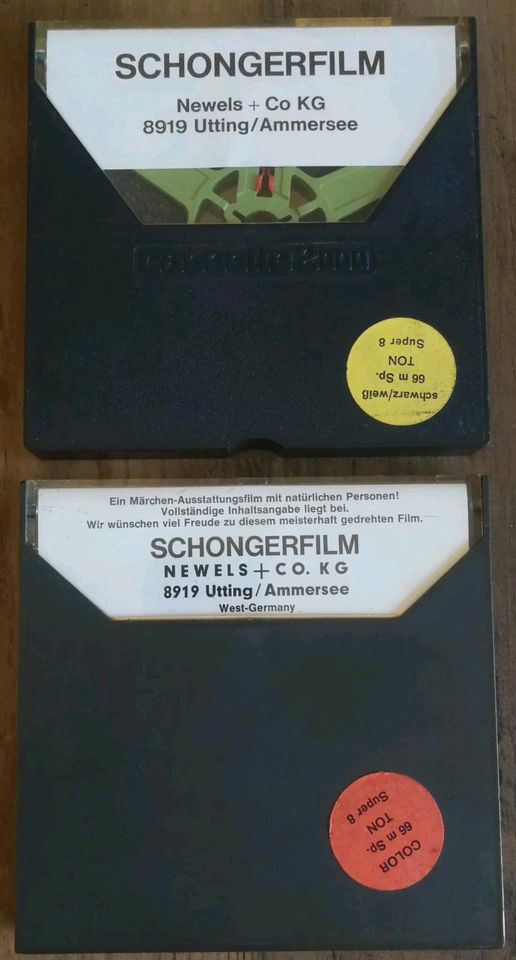 Super 8 Filme Sammlung (9 Filme) - Cleopatra, Schneewittchen, Hän in Obertshausen