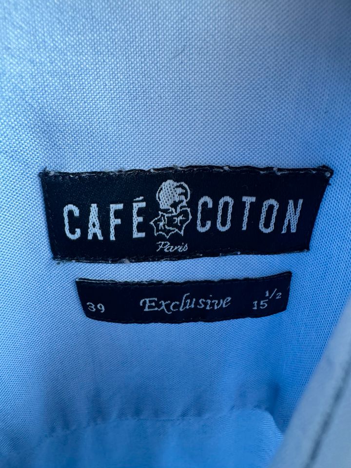 Café Coton Exclusive Business Hemd Größe 39 in Ingolstadt