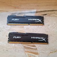 HyperX Fury 16 GB (2x 8GB) DDR3 RAM Arbeitsspeicher Hessen - Hofbieber Vorschau