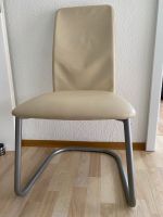 Esszimmer Küchenstuhl Stuhl beige Freischwinger Weilimdorf - Hausen Vorschau