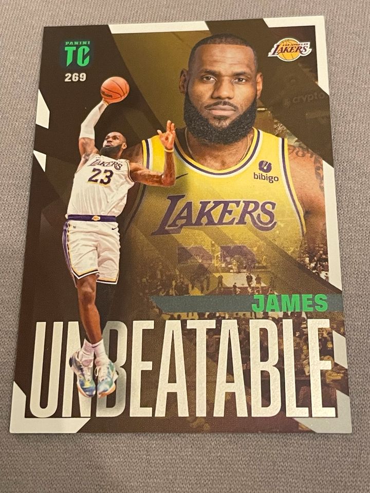 LeBron James Trading Card Los Angeles Lakers in Euskirchen