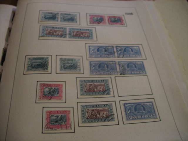 Briefmarkensammlung Südafrika ca. 1919.1937 in Konstanz