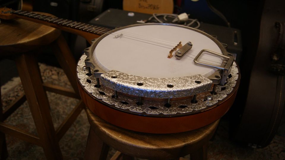 FRAMUS NASHVILLE FOUR-STRING-TENOR-BANJO FROM 1975 CASE!!! in Berlin