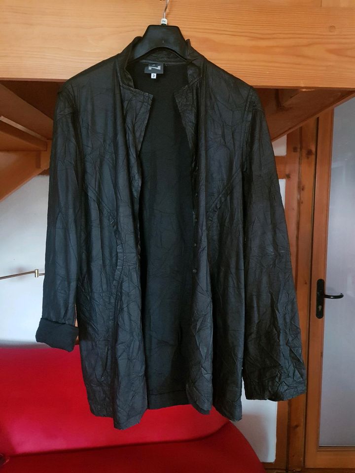 Vintage Blazer Jacke Lederoptik A-Z / 38-40 in Donaueschingen