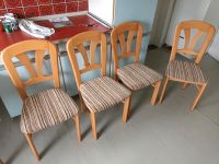 Vier Holzstühle Hessen - Calden Vorschau
