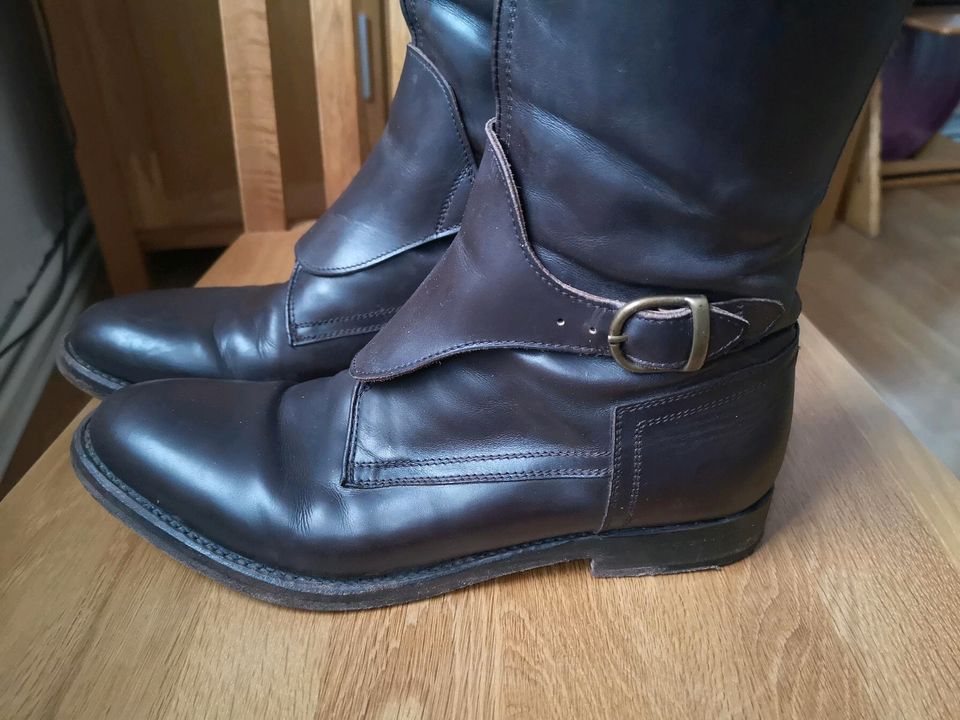 Edle Reitstiefel von Alberto Fasciani, Gr. 38, Lederreitstiefel in Meschede