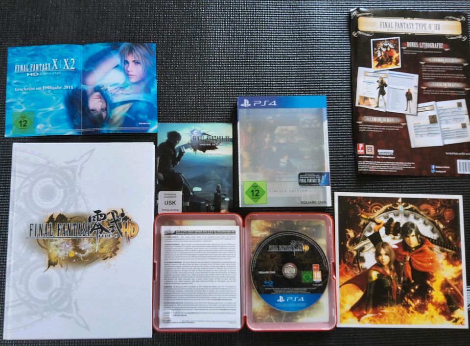 Final Fantasy Type HD Limeted Edition inkl. Lösungsbuch HC PS4 in Wuppertal