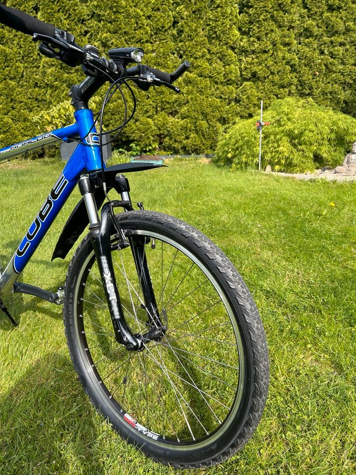 Fahrrad Cube Analog, Mountainbike, blau-silber, 26 Zoll in Hagen
