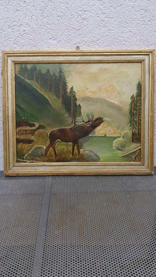 Gemälde Elch in Ober-Olm