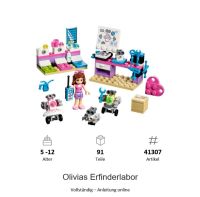 ☘️ Lego friends 41307 Olivias Erfinderlabor Lübeck - Schlutup Vorschau