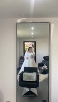 Brautkleid mit Reifrock und Schleier Niedersachsen - Sehnde Vorschau