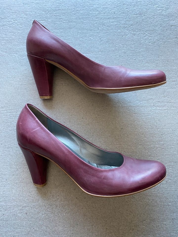 Maripé Maripe Pumps Absatzschuhe High Heels Lila Gr. 40 in Wadgassen