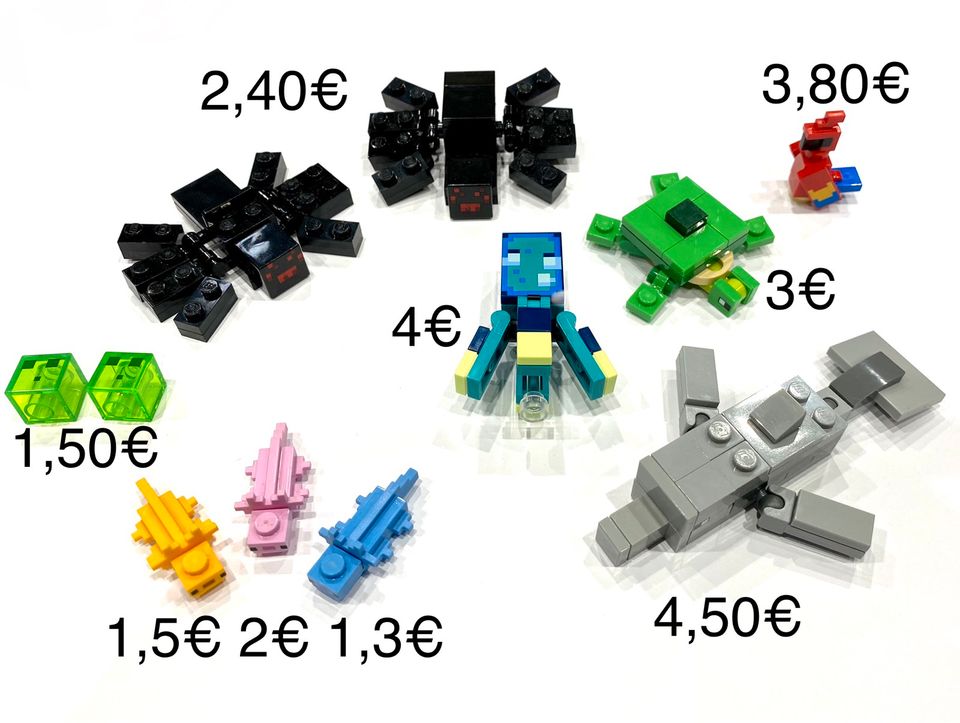 Lego Minecraft Figuren & Zubehör *TOP* ab 1€ in Gelsenkirchen