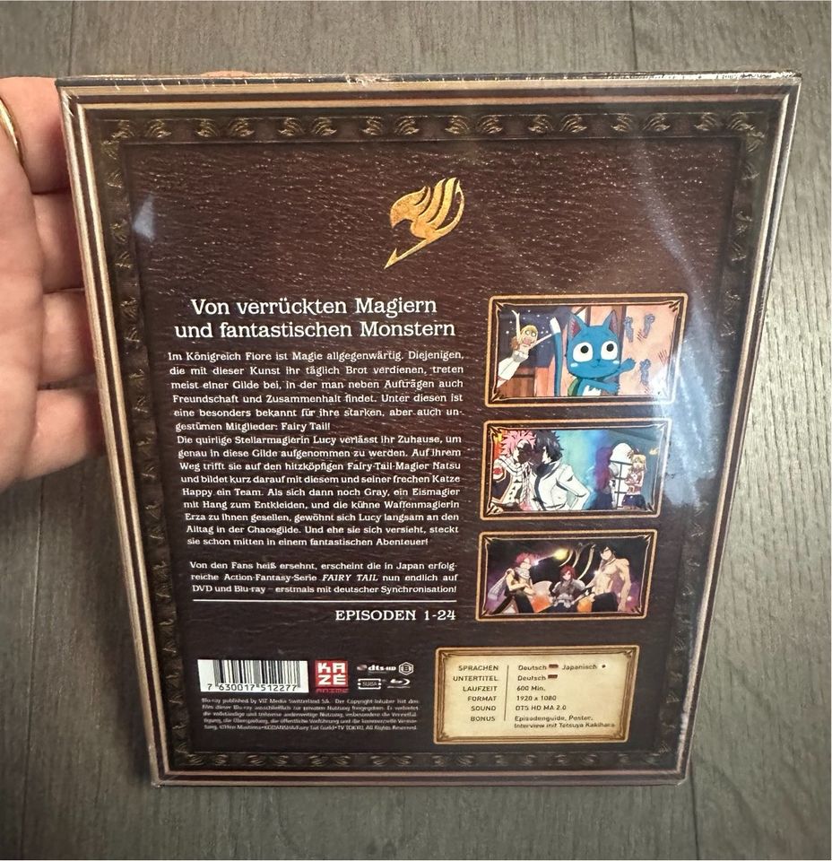 Fairytail fairy tail dvd Box 1  neu/ovp Episode 1-24 Anime in Köln