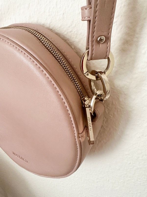 Max&co. Tasche rosé Designer Rund in Paderborn