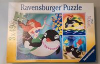 3 x 49 Teile Puzzle Ravensburger Disney Mermaid Arielle Meerjungf Baden-Württemberg - Ellhofen Vorschau