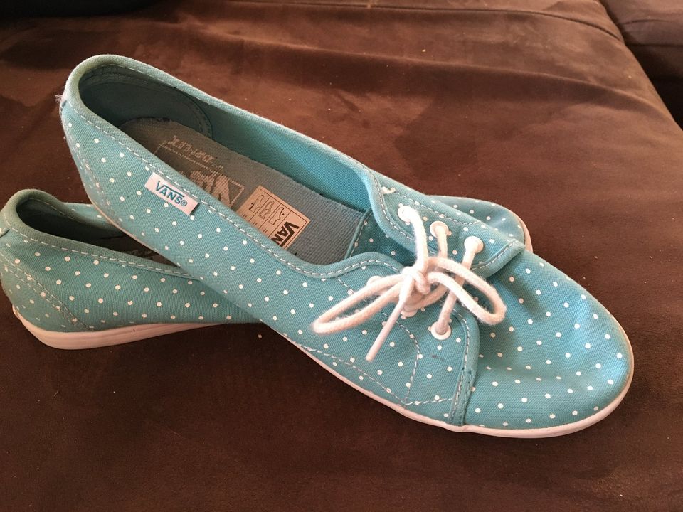 Vans, Polka dots blau, Ballerina, Gr.38 / 7,5 in Buch a. Wald