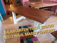 Baumkanten tisch Schreibtisch Akazie neu 2 Wahl 180 x 90cm Hessen - Gießen Vorschau