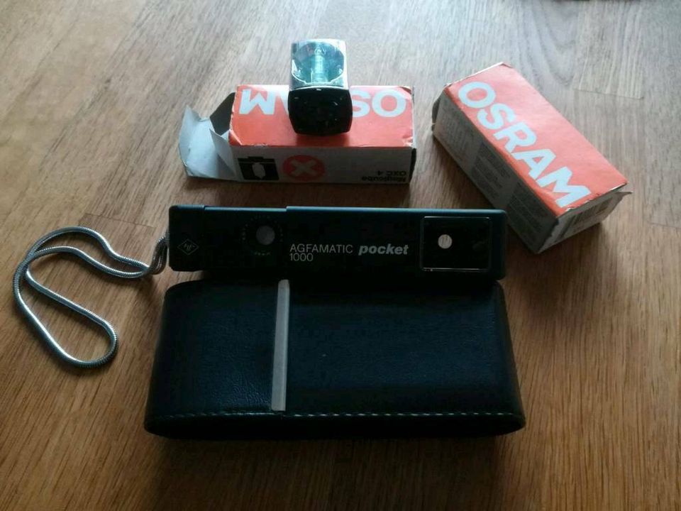 Kamera ,Konvolut - Pocketkamera "AGFA" in Preetz