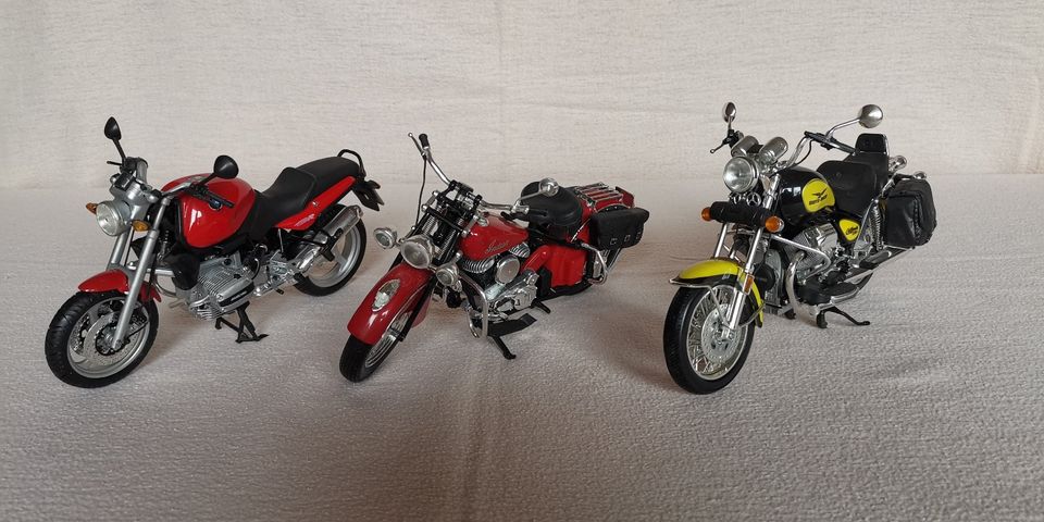 Motorrad Modelle BMW R 1100, Indian Chief, Moto Guzzi in Versmold