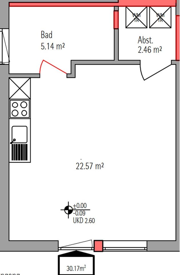 Kernsanierte Wohnungen von 1 ZKB (30 m2), 2 ZKB (70 m2), 3 ZKB (130 m2) & 4 ZKB (109 m2) in Wehr