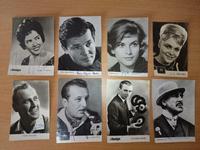 130 Autogrammkarten aus DDR Zeiten Künstler Moderatoren Sachsen - Priestewitz Vorschau