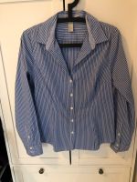 H&M Bluse blau hellblau gestreift Gr. 40 Gr. L Rheinland-Pfalz - Althornbach Vorschau