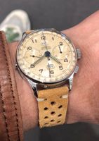 Vintage Angelus Chronodato Armbanduhr Chronograph Bayern - Oberasbach Vorschau