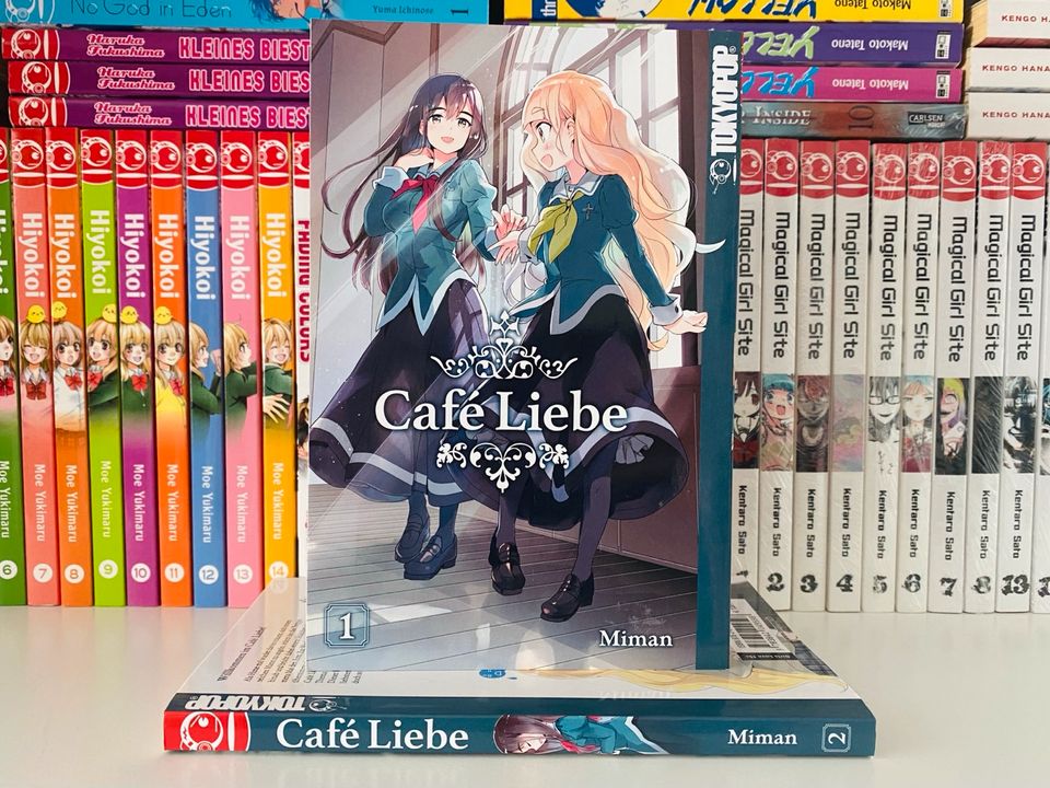 Cafe Liebe 1-2 (1. Auflage) Manga Anime Otaku Merch in Esslingen