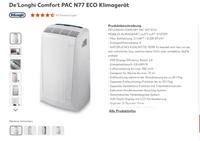 Mobiles Klimagerät - deLonghi Pinguino PAC N77 ECO Frankfurt am Main - Griesheim Vorschau