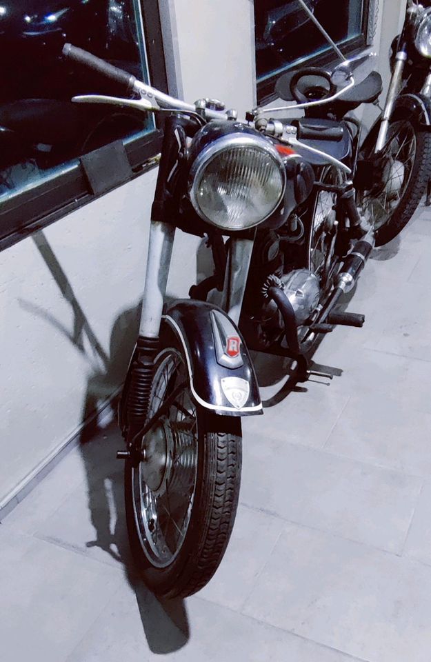 Oldtimer Motorrad Rabeneick 175cc Inzahlung / Tausch möglich in Lohra