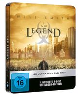 NEU & OVP - I AM LEGEND - STEELBOOK 4K ULTRA HD + BLU-RAY RAR OOP Niedersachsen - Wolfsburg Vorschau