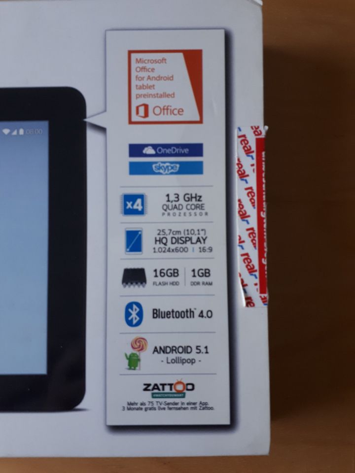 10 Zoll Tablet ODYS RISE 10 Quad black edition in Krefeld