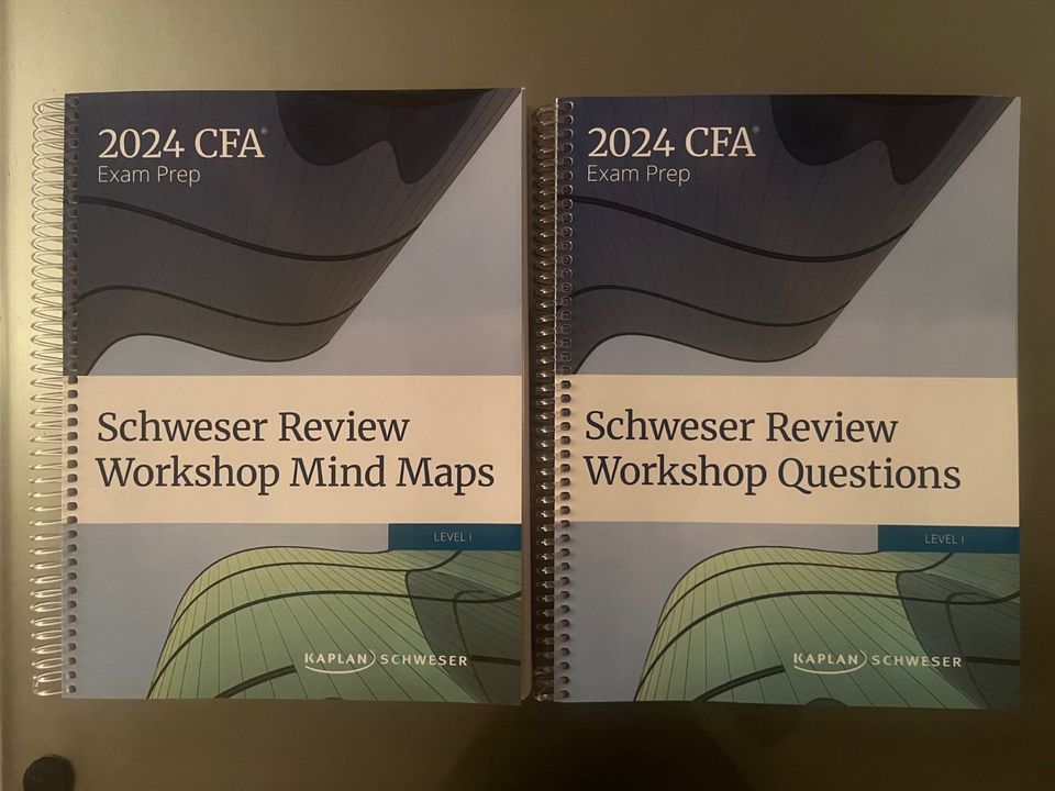 CFA Level 1 Kaplan Schweser Notes 2024 in Frankfurt am Main