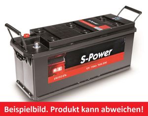 Starterbatterie 120Ah 12V LKW Auto Batterie IvecoDaily II III : :  Auto & Motorrad