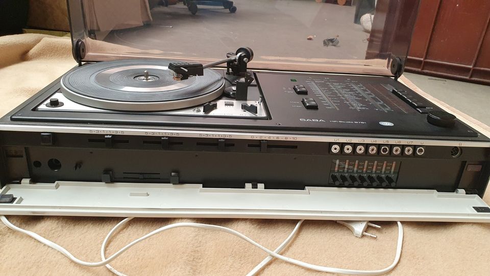 Kompaktanlage Saba 8761 Dual 1225 Plattenspieler Vintage in Wietmarschen